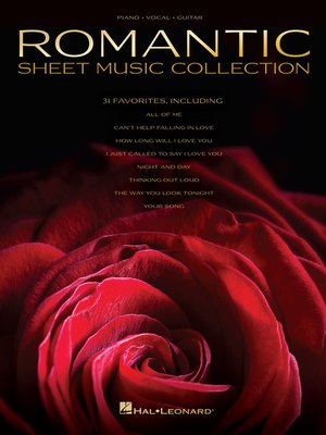 cover image of Romantic Sheet Music Collection